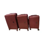 Red colour trolley bag