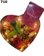 Chocolate flower box
