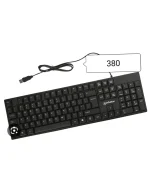 Black Wired Keyboard