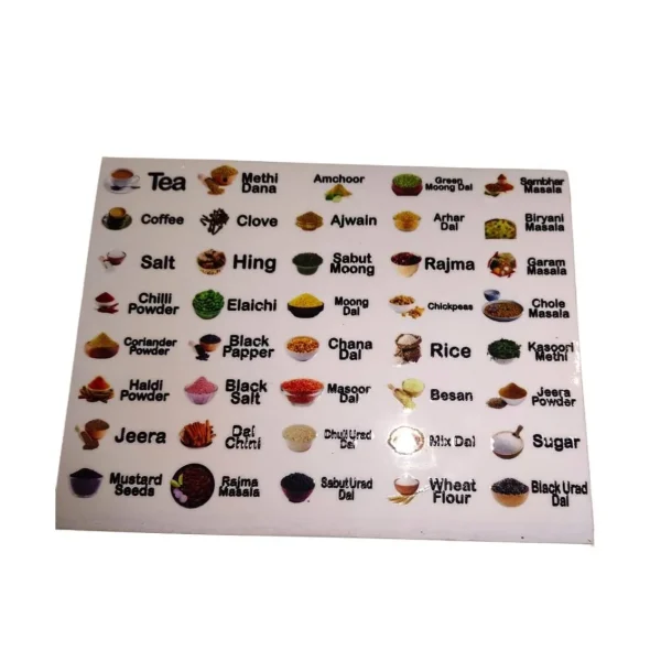 Kitchen Container Sticker