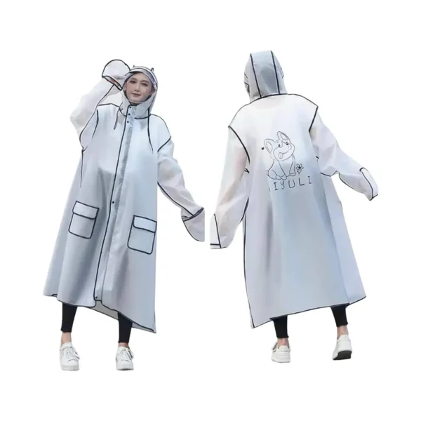 Waterproof rain jacket