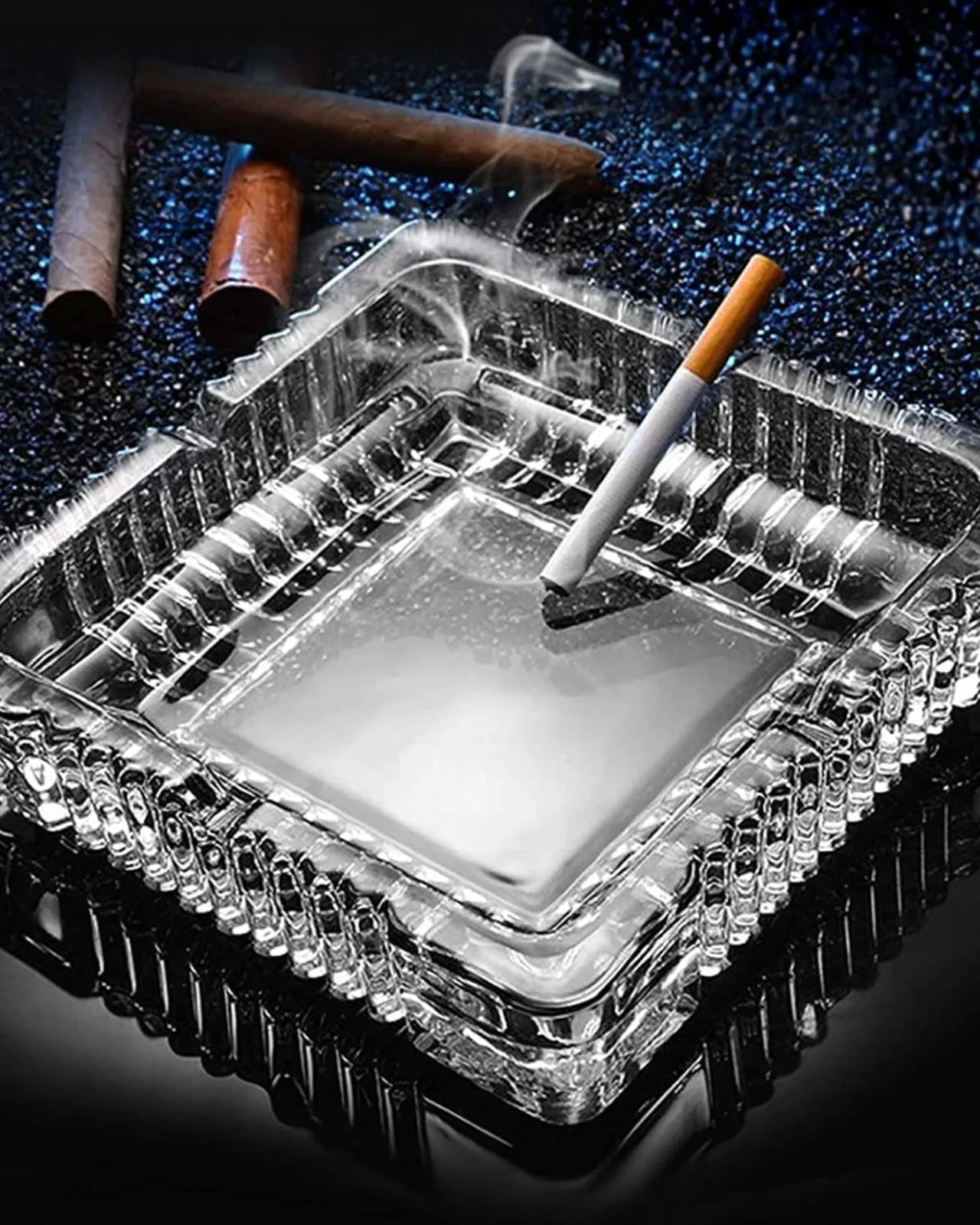 IMG-20250530-WA0015.webp Square Glass Ashtray - Image 1