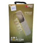 UBON black 12w power bank 10000 mah