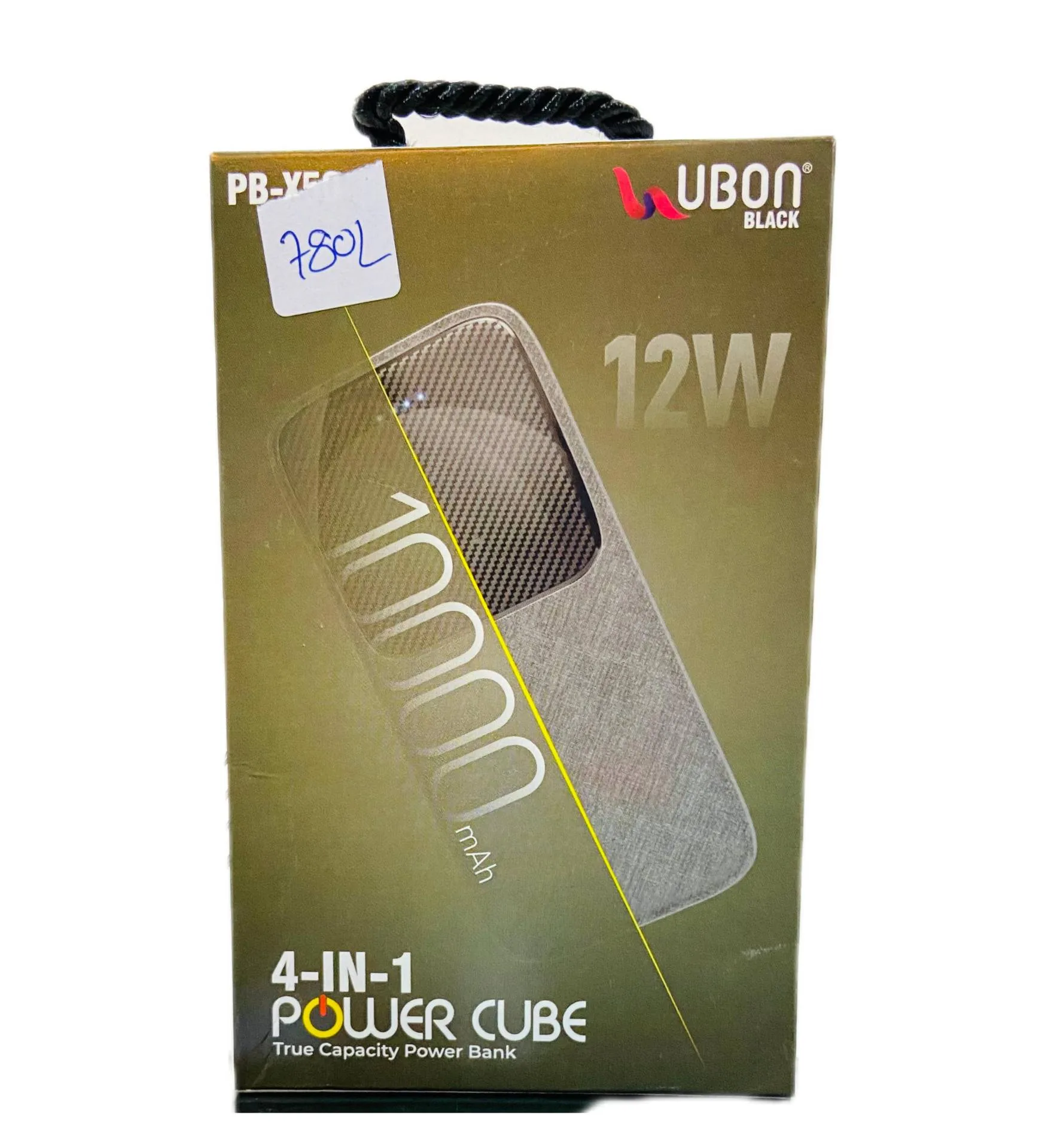 InShot_20250531_182850519.webp UBON black 12w power bank 10000 mah - Image 1