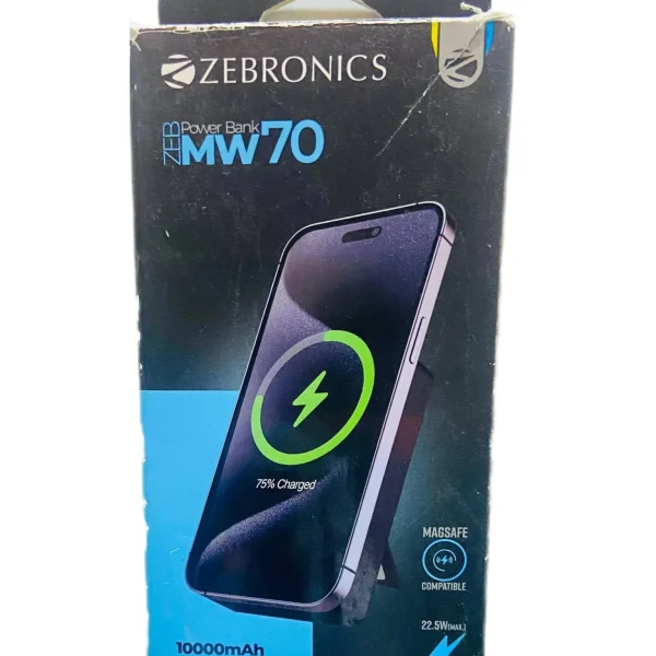ZEBRONICS power bank MW70
