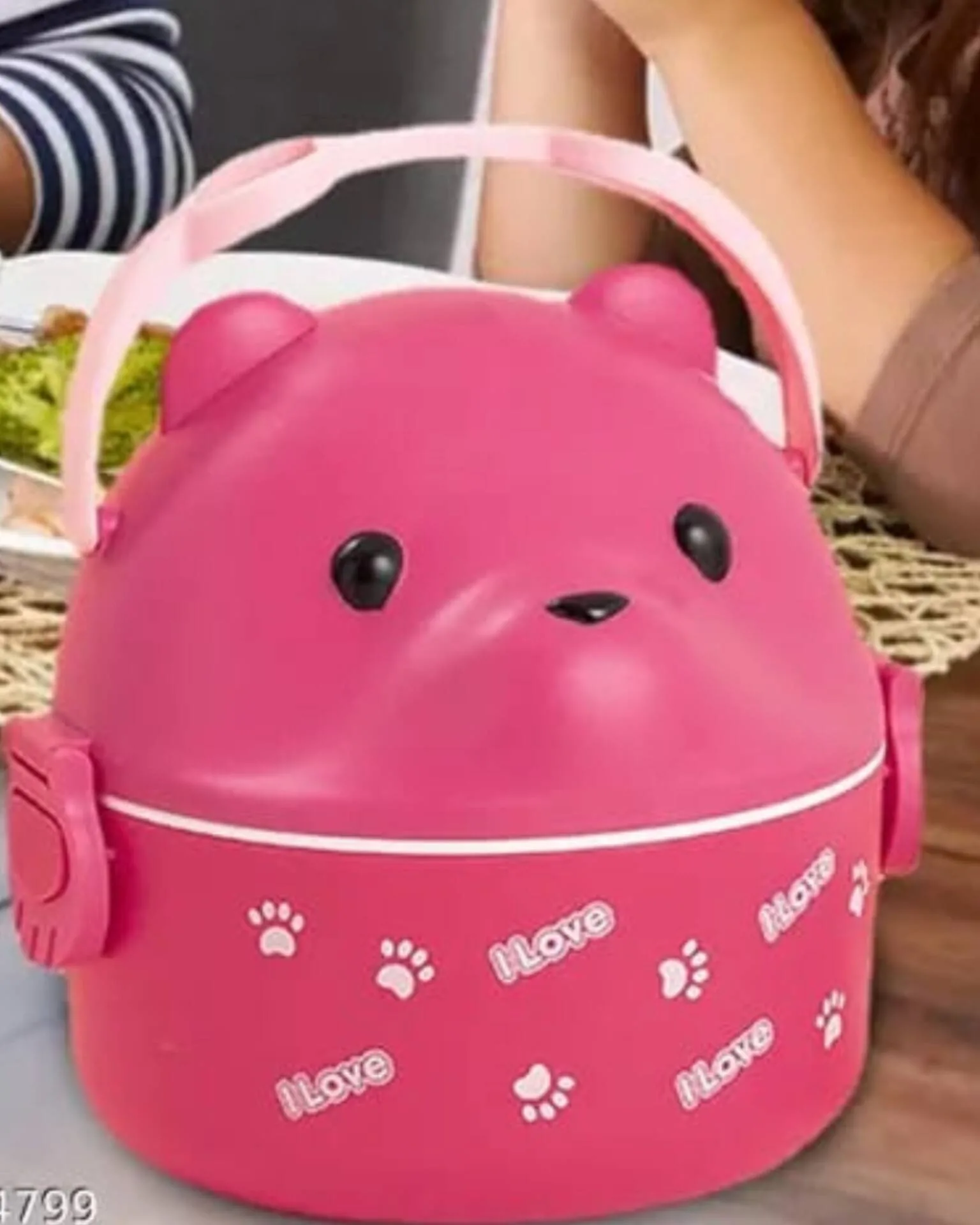 InShot_20250617_134749475.webp Lunch Box for Kids Leak Proof Tiffin - Image 1