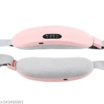 Portable Heating Pad Cordless Electric Digital Display Waist Belt Abdominal Massage