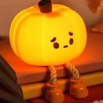 Cute Pumpkin Silicone Night Ligh