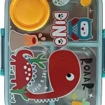 KIDZY 3 Grid Lunchbox for Kids | Stainless Steel | Leakproof |