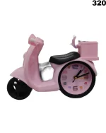 Motorcycle Desk Clock Alarm