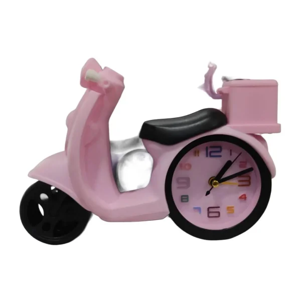 Motorcycle Desk Clock Alarm