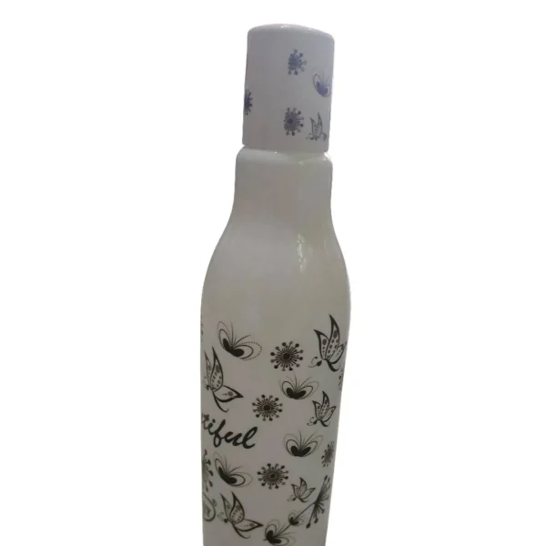 Flower printed bottle