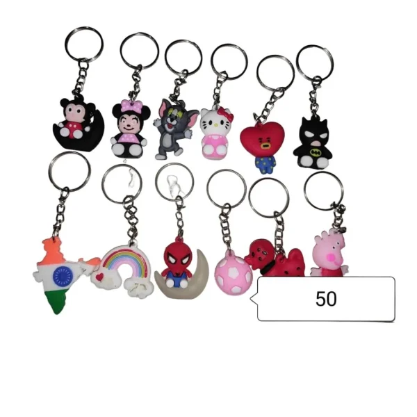Cartoon Character Keyrings