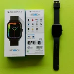 ZEBRONICS swart watch