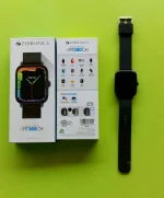 ZEBRONICS swart watch