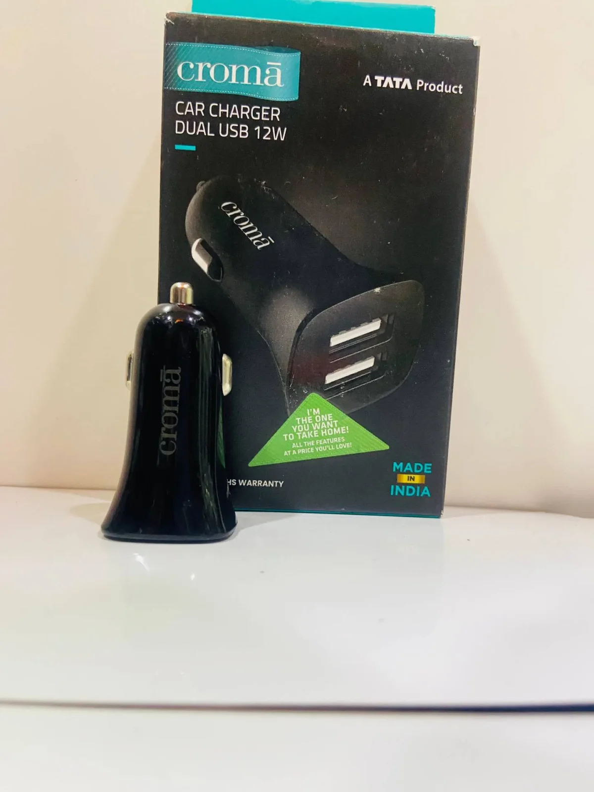Car charger duAl USB 12w - Image 2