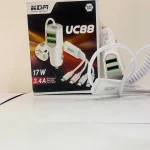 SATHI KART High-Speed UC-88 USB Fast Charging Adapter with Multiple Safety Features Compact Wall Charger for Laptops, Smartphones & Tablets.