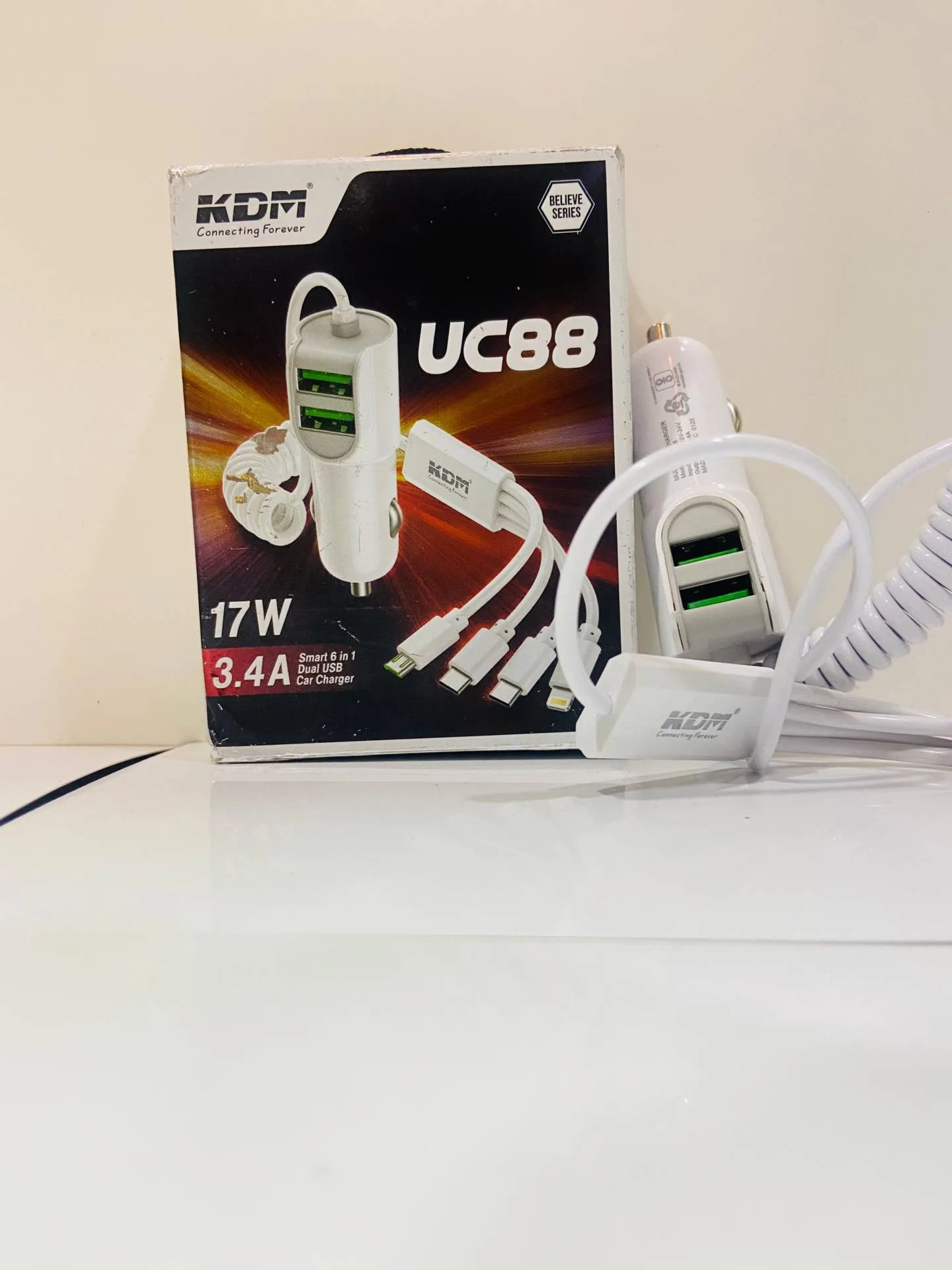 IMG-20250812-WA0070 SATHI KART High-Speed UC-88 USB Fast Charging Adapter with Multiple Safety Features Compact Wall Charger for Laptops, Smartphones & Tablets. - Image 1
