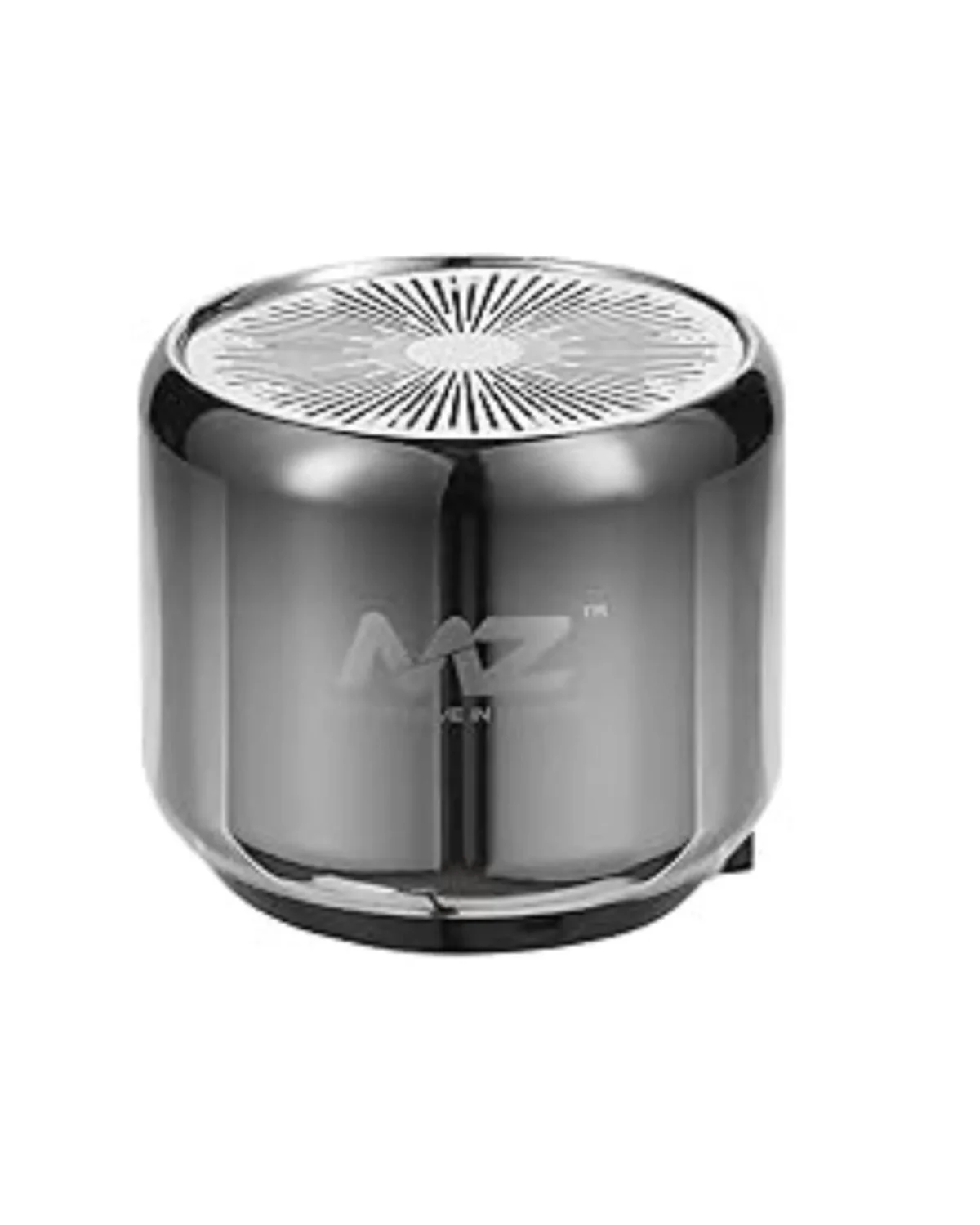 Portable Bluetooth Speaker, Metallic Blue - Image 2