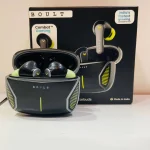 GOBOULT Newly Launched Z20 Gaming Wireless in Ear Earbuds with 50H Playtime, 4 Mics ENC, 45ms Low Latency Gaming, Breathing LEDs, Made in India, 10mm Drivers Bluetooth Ear Buds TWS (Black Metal)