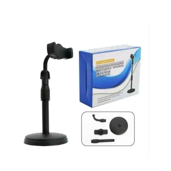 Red Champion Mobile Phone Stand, Adjustable Height Table