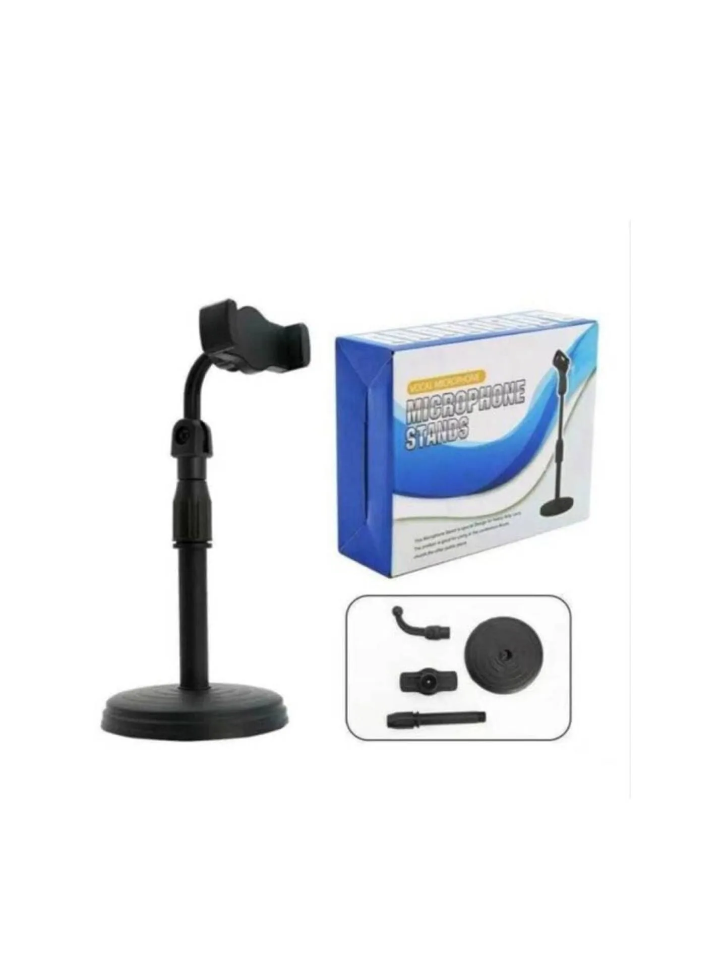 InShot_20250813_093309674 Red Champion Mobile Phone Stand, Adjustable Height Table - Image 1