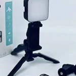 GET IN THE GAME Video Making Kit with Bluetooth Remote, Mic, Mini Tripod Stand, Led Light & Phone Holder Clip for Making Video (Vlogging Kit)