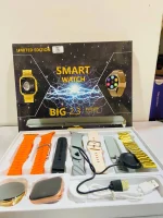 Smartwatch Combo: Bluetooth Calling, Health Monitoring, & iOS Support – 10-in-1 Set (Watch, TWS