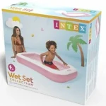 Foldable Kids Swimming Pool With Air Pump Baby Bath Tub Water Pool For Kids And Adults Outdoor&Indoor Kids Bathing Tub