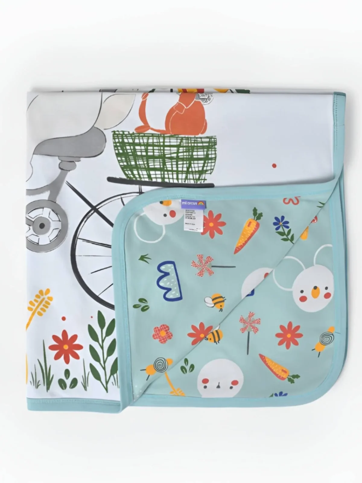 Super Soft Quilted Baby Blanket, Crib/Nursery Blanket for Girls, Boys, Newborns and Toddlers, Oversized 47" x 39" (Little Red Riding Hood) - Image 2