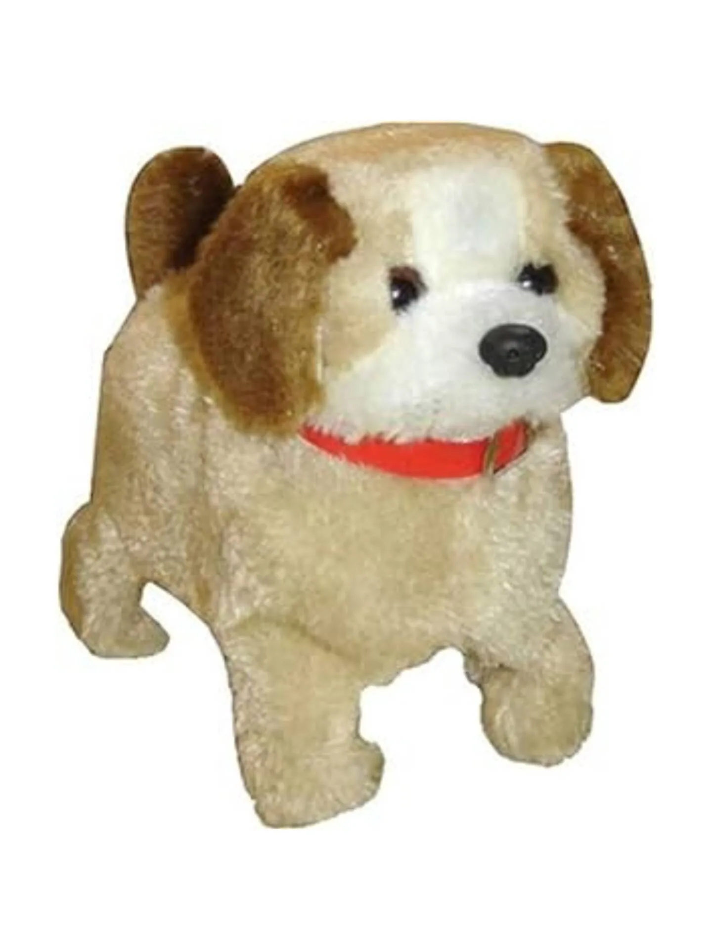 InShot_20250817_122117960 Jumping Walking Barking Dog Soft Toy Musical Puppy Battery Operated Back Flip Jumping Dog Plush Toy for Kids - Image 1