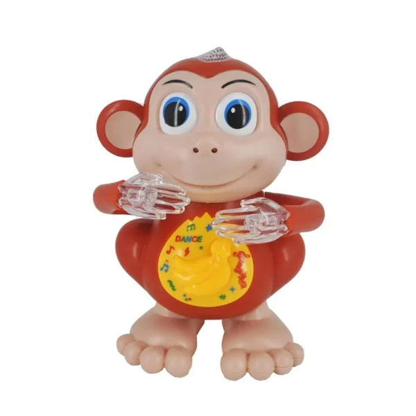 Monkey Toy with Musical Features Hand-Flapping and Left-Right Movements for Gifts/Kids/Babies/Boys/Girls Under 1-3 Year Kids