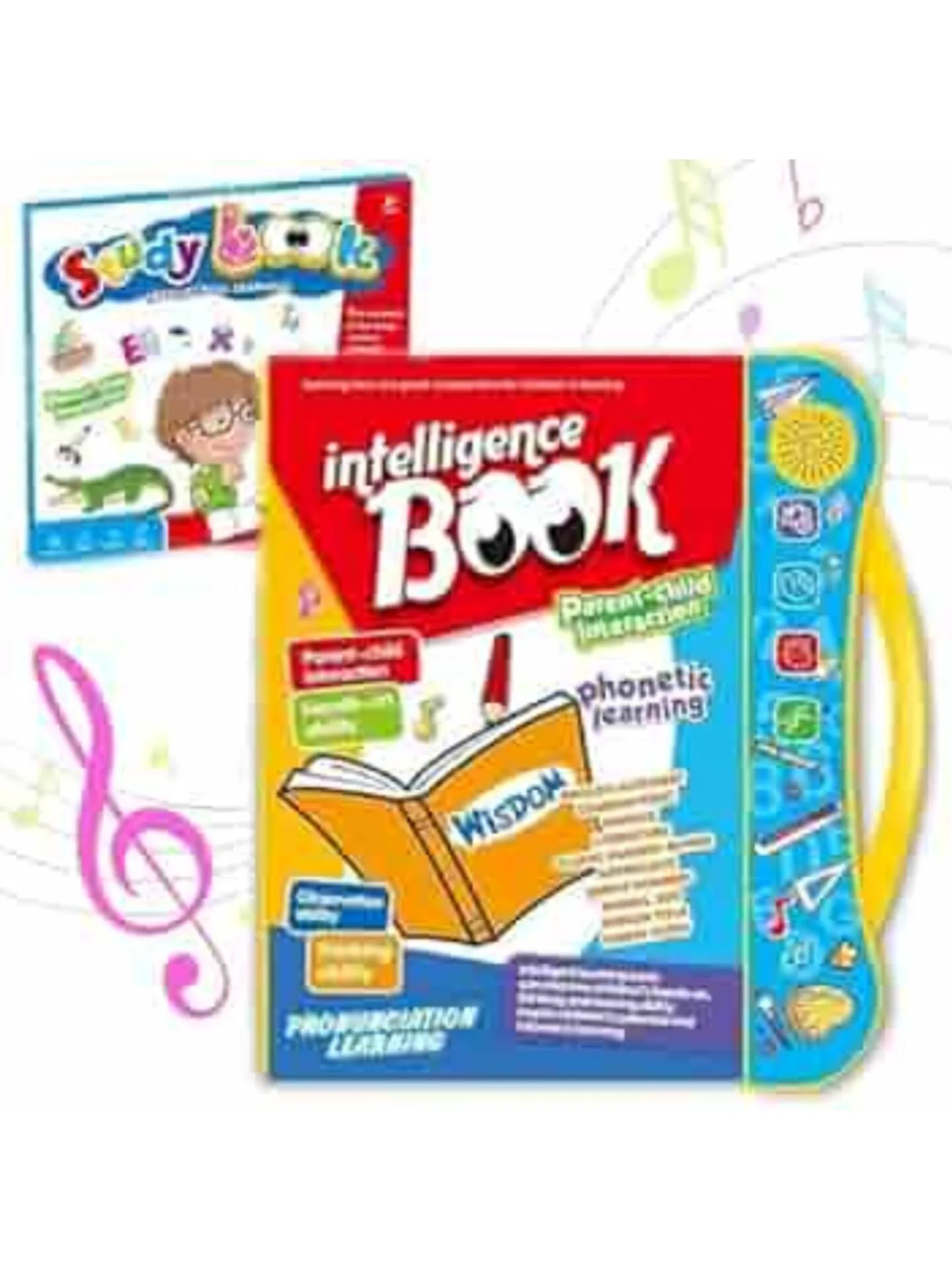 InShot_20250817_125203933 Interactive Intelligent Children Book -Musical English Educational Phonetic Learning Book for 3 + Year Kids, Boys, Toddlers (Multicolor) - Image 1