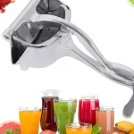 Fruit Manual Juicer, Fruit Juice Squeezer, Stainless Steel Heavy Duty Squeezer Extractor Tool, Ergonomic Citrus Squeezer & Fruit Juicer for Oranges, Lemons, & Limes
