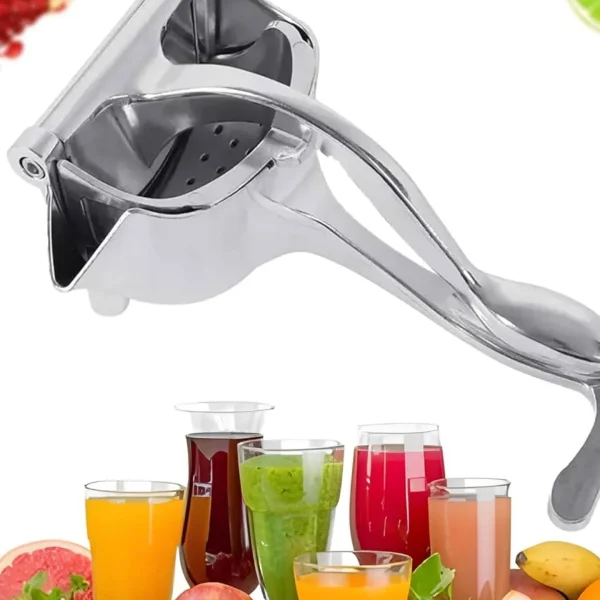 Fruit Manual Juicer, Fruit Juice Squeezer, Stainless Steel Heavy Duty Squeezer Extractor Tool, Ergonomic Citrus Squeezer & Fruit Juicer for Oranges, Lemons, & Limes