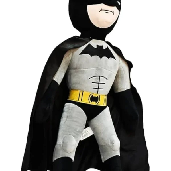 Mirada Cute Grey Grey Batman Soft Toy| Ideal Gift for Boys/Kids | Stuffed Plush DC
