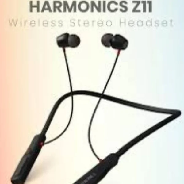 Portronics Harmonics Z11 Bluetooth Wireless in Ear Earphones with Upto 35 Hours Playback & Magnetic Earbuds(ON/Off), 10mm Dynamic Driver, High Bass, HD Mic, Redial Button, Type C