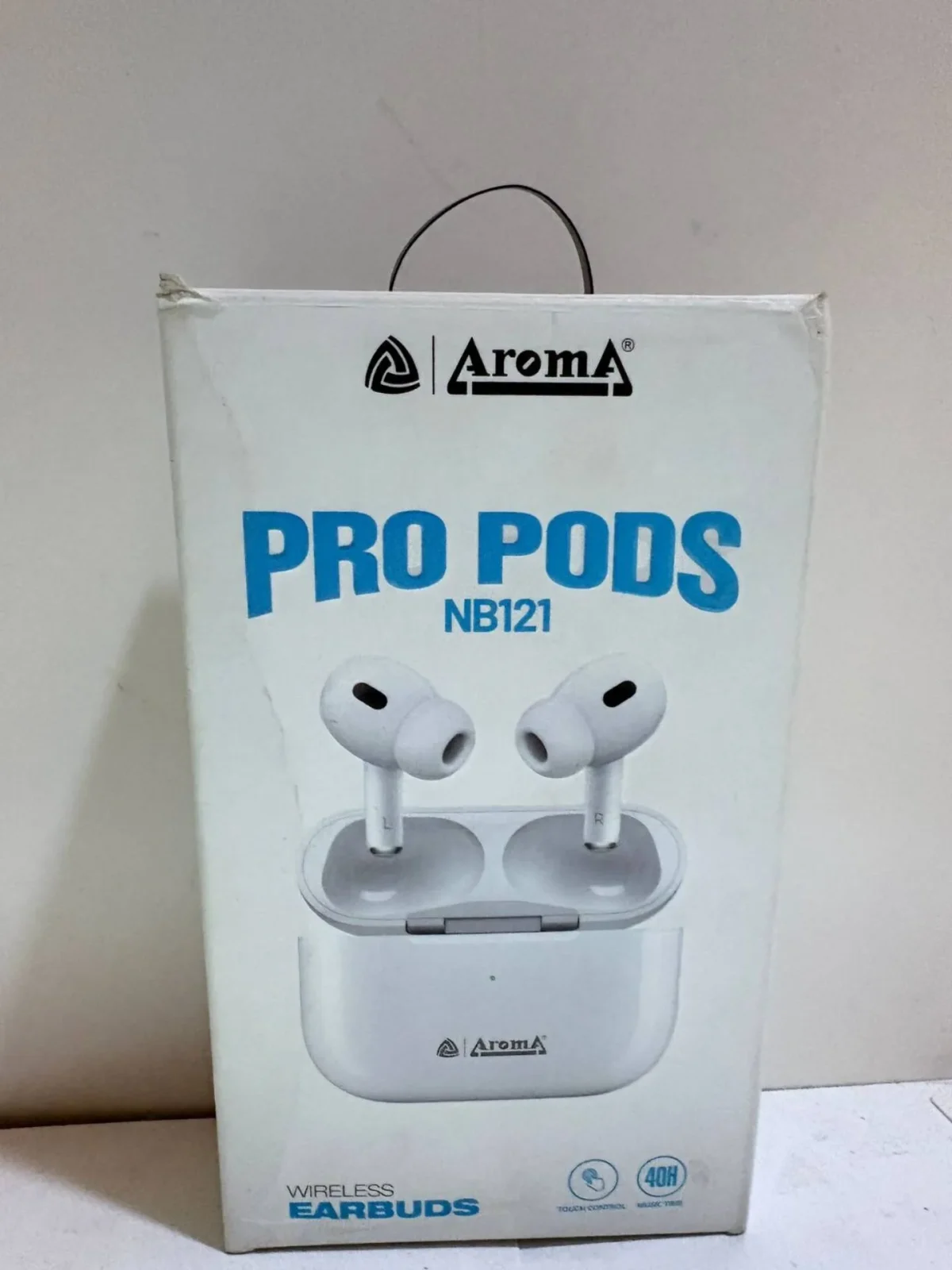 PRO PODS NB121 Wireless Bluetooth Earbuds - 20H Playtime, IPX5 Waterproof, Touch Control, Noise Cancellation, Stereo Sound w/Charging Case for Android, iPhone - Image 2