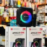 Universal Bluetooth Party Speaker with 7 LED Colours/USB/TF Card/AUX Input/FM Radio/Wireless Mic