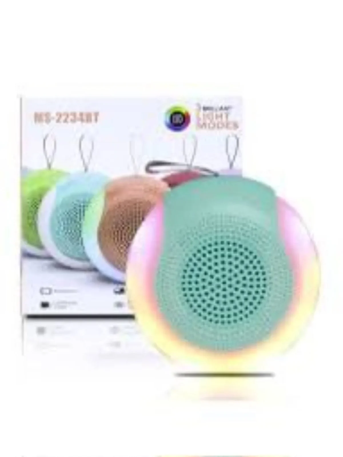TechKing Portable Bluetooth Speaker with 2 Wireless Microphone for Kids and Adults with Led Lights, Gifts for Girls and Boys Birthday Home - Image 2