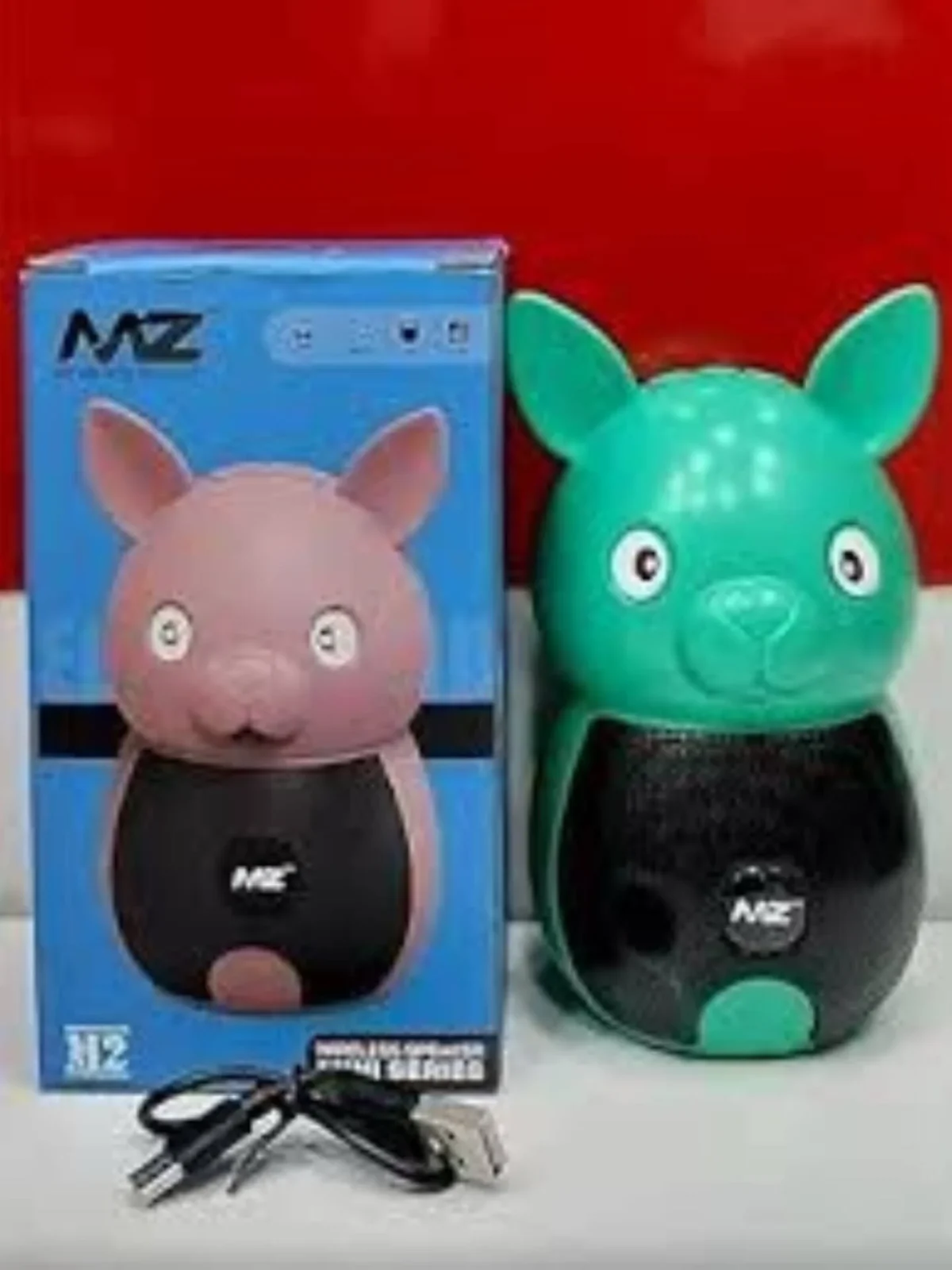 Cute Teddy Shaped Wireless Bluetooth Speaker, Portable - Image 2