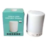 Touch lamp portable speaker