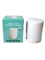 Touch lamp portable speaker