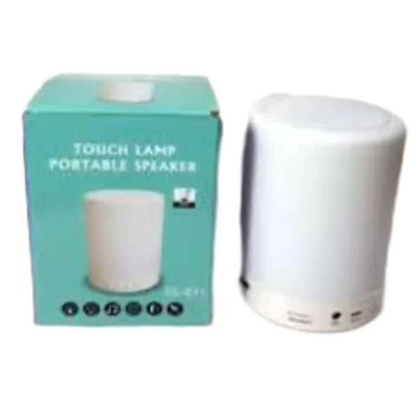 Touch lamp portable speaker