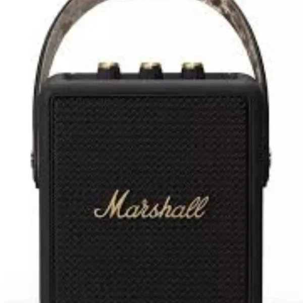 Kilburn II Portable Bluetooth Speaker 36 Watt (Black & Brass)