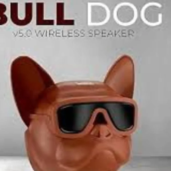UBON Wireless Party Speaker, Bull Dog DG-47, Portable Bluetooth Speaker with 4Hrs Non-Stop Music, Support FM Radio, USB & TF Card, AUX Input, Portable Speaker for Travel, Home & Outdoor Party (Beige)