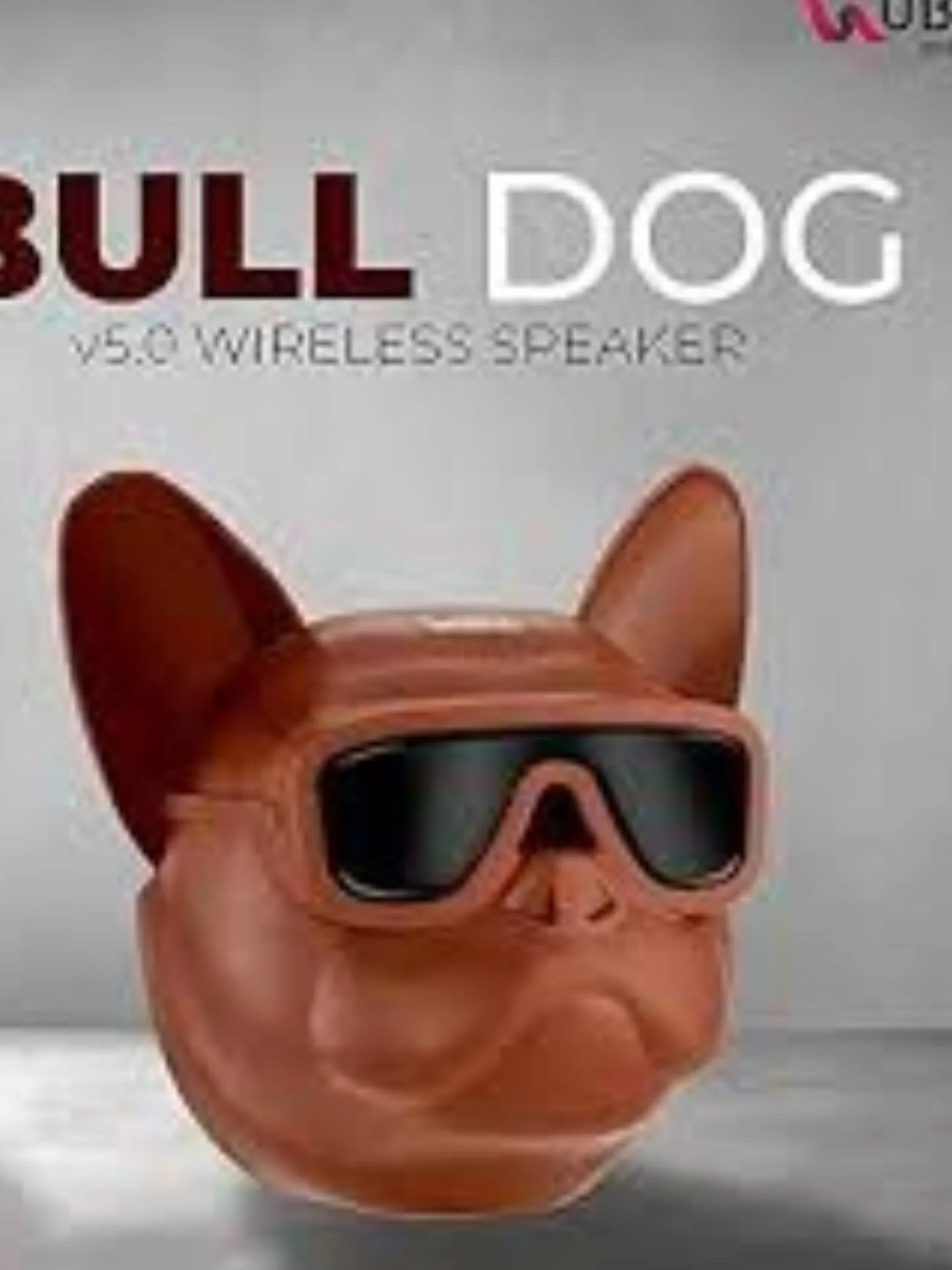 InShot_20250825_192821012 UBON Wireless Party Speaker, Bull Dog DG-47, Portable Bluetooth Speaker with 4Hrs Non-Stop Music, Support FM Radio, USB & TF Card, AUX Input, Portable Speaker for Travel, Home & Outdoor Party (Beige) - Image 1