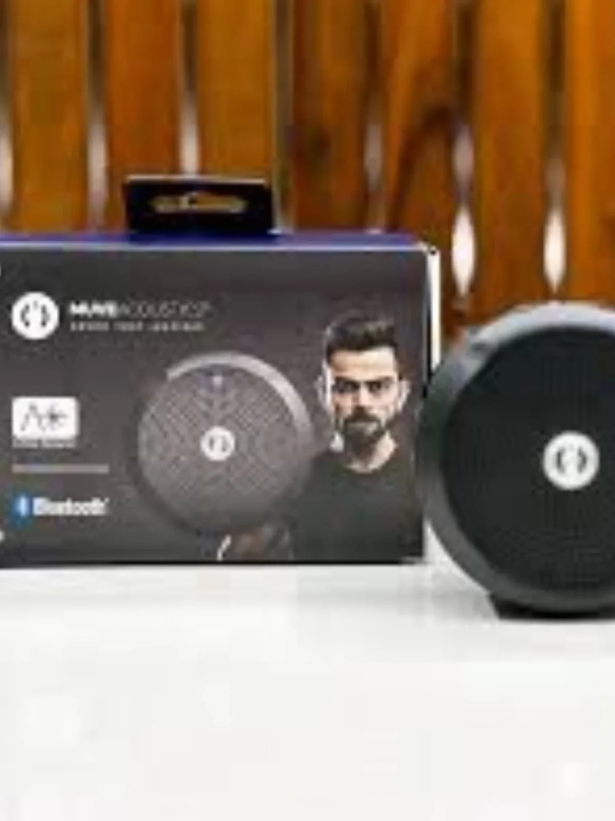 MuveAcoustics A-Star MA-2100SB 6 Watt Wireless Bluetooth Outdoor Speaker (Steel Black) - Image 2