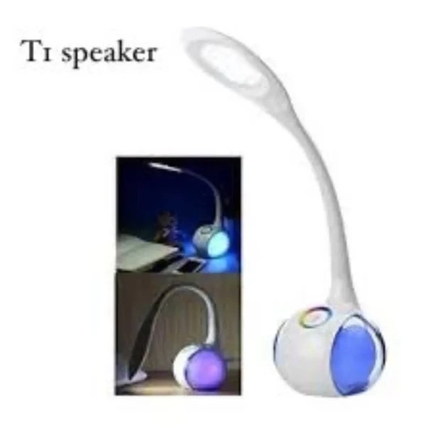 Techzo White Multi Function Speaker with RGB Light TZ-03