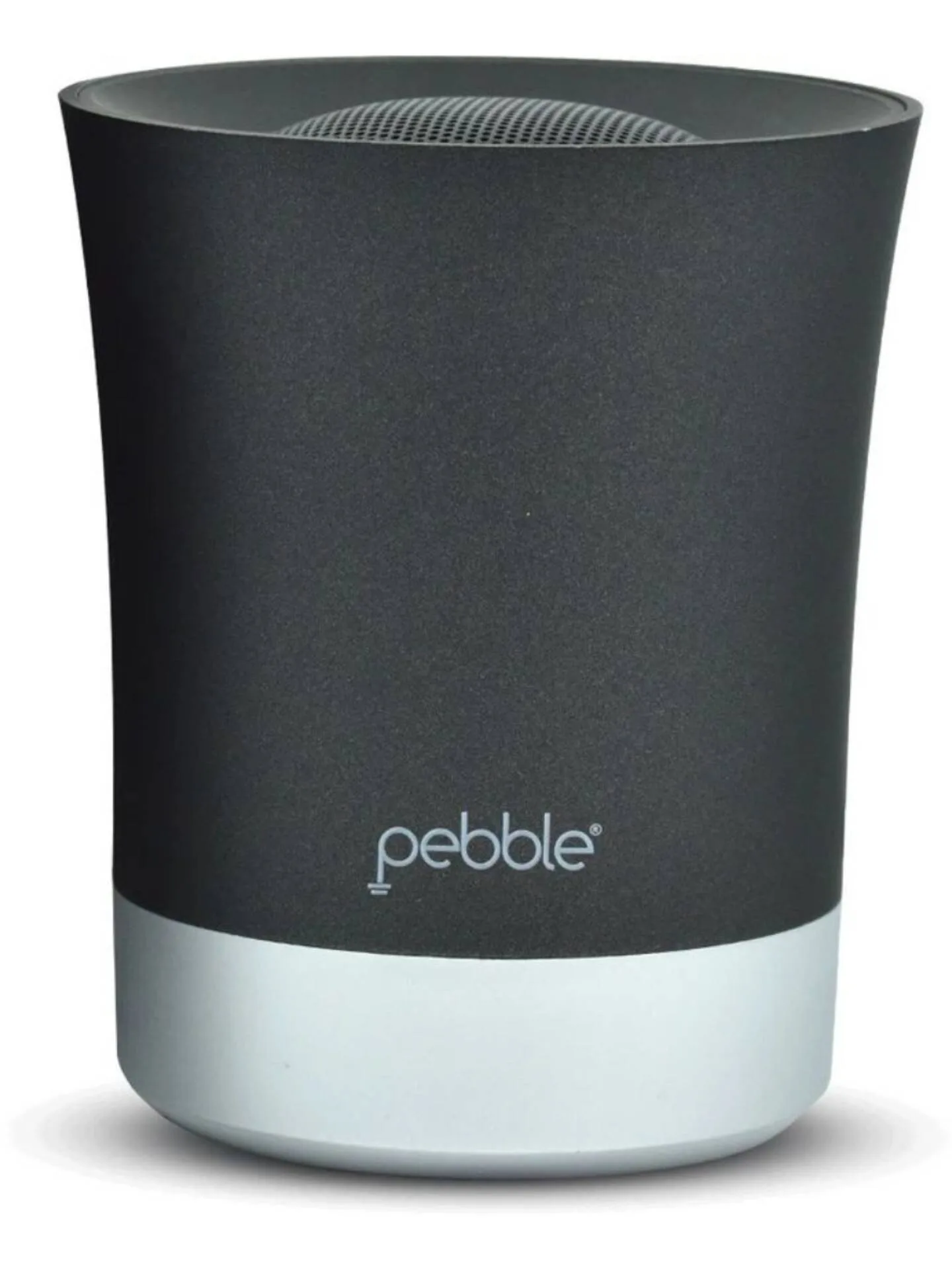 InShot_20250825_193113328 Pebble Sync - Wireless Portable Bluetooth Speaker with Microphone/USB/FM/SD Card Reader/AUX in (Silver) - Image 1